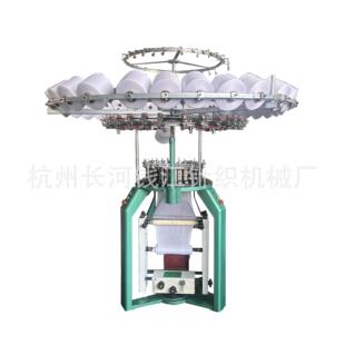 厂家供应棉纱网袋机大口径 平机羊肉布机 涤纶丝网袋布机针织机械