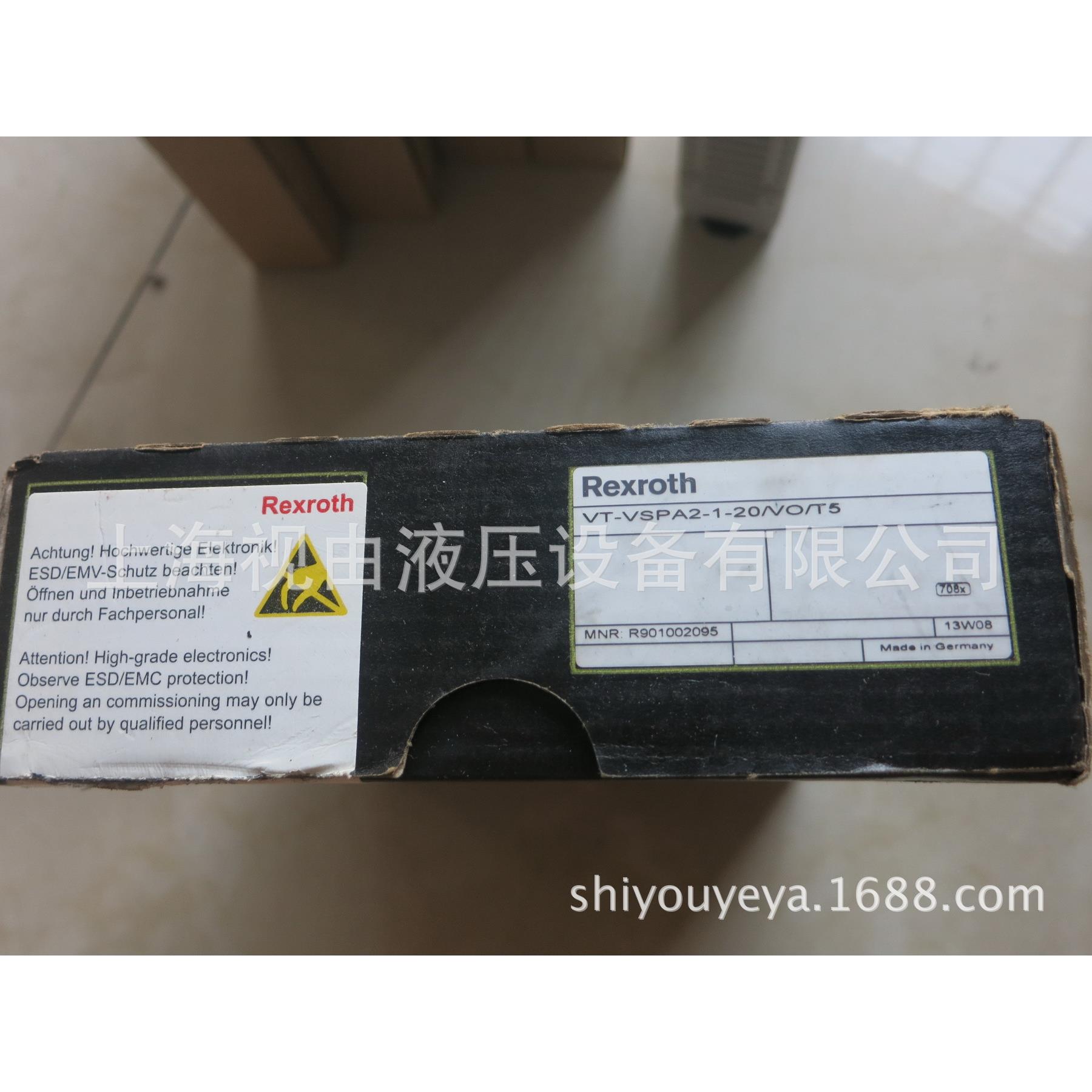 0811405082 德国Rexroth放大器 VT-KRRA2-537-20/V0/