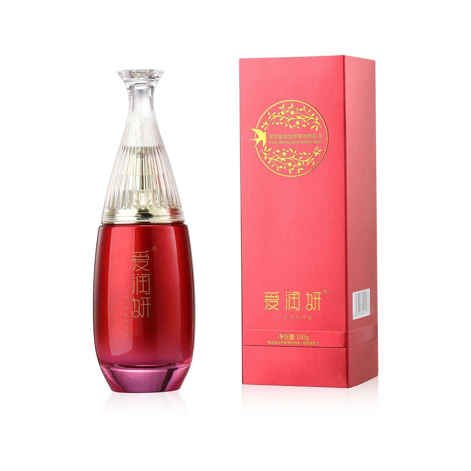 【保证正品】爱润妍玻尿酸金丝燕窝焕颜乳液保湿柔润100ml