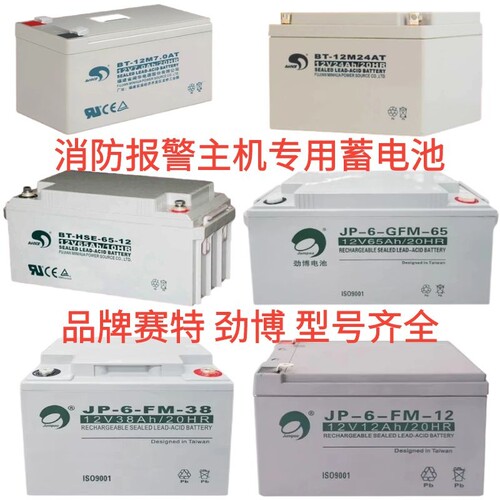 劲博JP-6-HSE/FM7.0 BT-12M24ATC蓄电池12v1.3.3 2.2 5 7 10 17ah