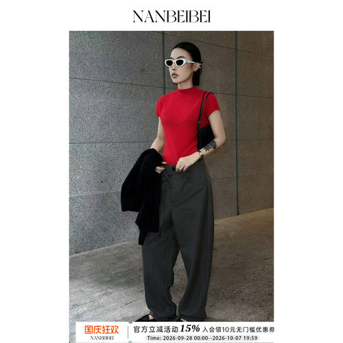 直筒休闲裤新品长裤休闲直筒裤