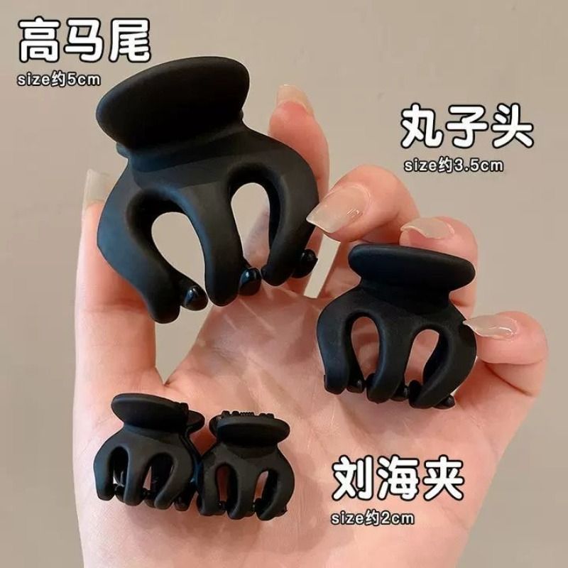高马尾丸子头固定神器南瓜夹头饰
