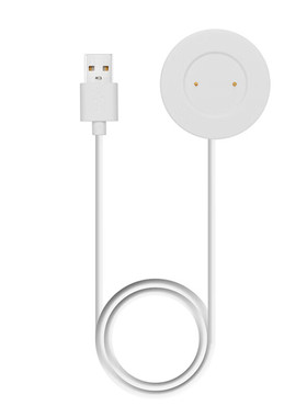 适用华为荣耀手表watch GT/GT2/2e充电器ELA/FTN-B19/HCT-B19底座 【充电座+线】白色