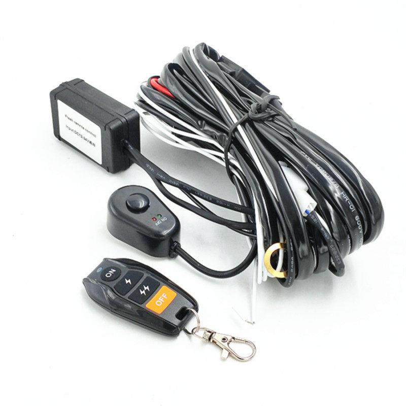 汽车遥控爆闪线 线组开 关 LED长条射灯工作灯独立线 线控12V24V,3C数码配件,USB多功能数码宝,淘宝优惠券,粉丝福利购,淘宝优惠卷