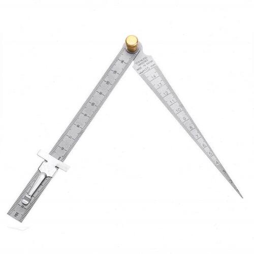 1pc Welding Taper Feeler Bore Gauge Gage Stainless Steel Dep