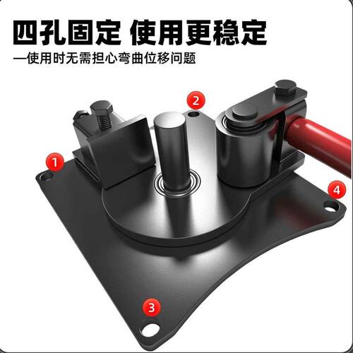 小型手动钢筋弯机建筑螺纹钢筋折弯机弯箍机扁铁打弯不锈钢折弯器