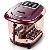 美尔润足浴盆全自动按摩泡脚桶家用 电动洗脚盆加热足疗机足浴器