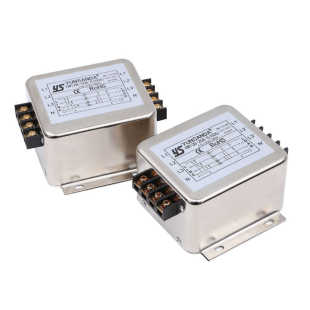 10A 005 EMI电源滤波器CW12B 三相380V变频器输入端子台导轨式