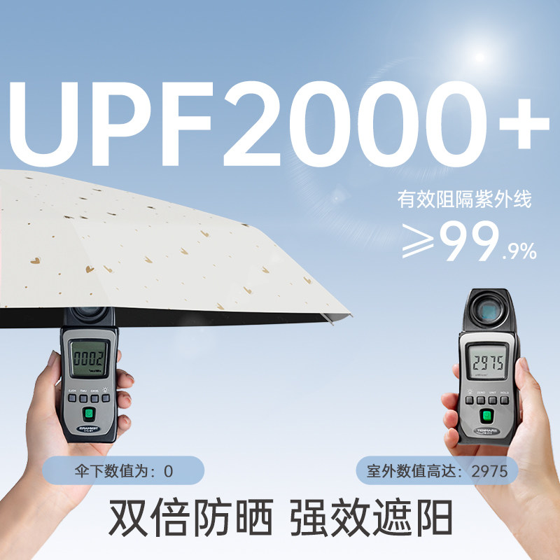 左都全自动太阳伞女晴雨两用遮阳防晒防紫外线大号双人反向折叠伞