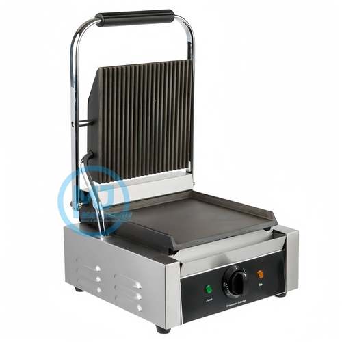 热销压板扒炉商用台式全坑铁板烧煎锅牛扒机压帕尼尼