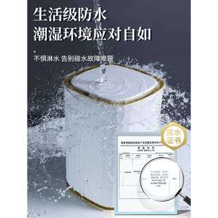 A947智能垃圾桶高颜值家用客厅轻奢带盖大号卧室自动感应式