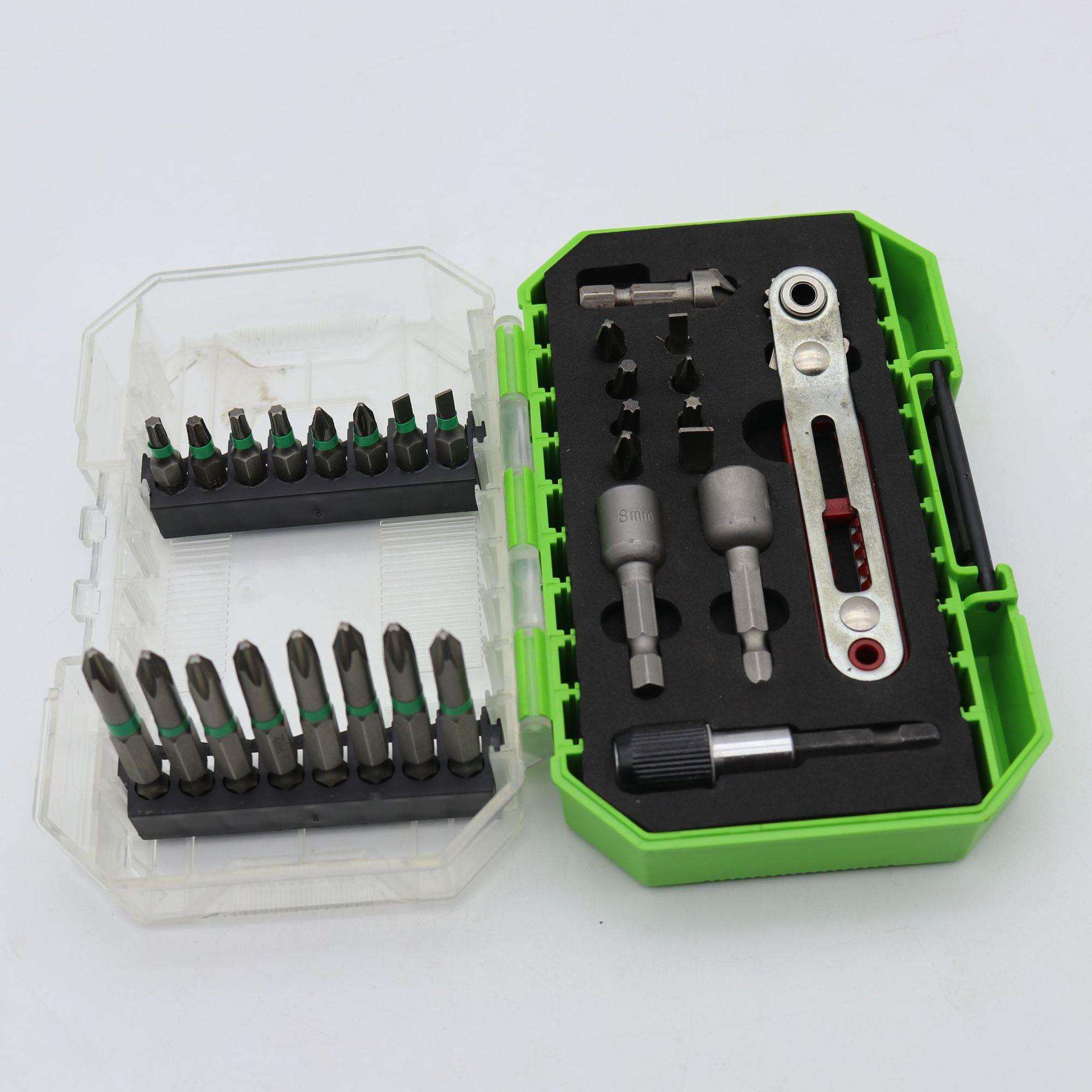 跨境M35英制麻花钻多刃尖套装 14 PCS 1/16-1/2,13 PCS 1/16-1/4