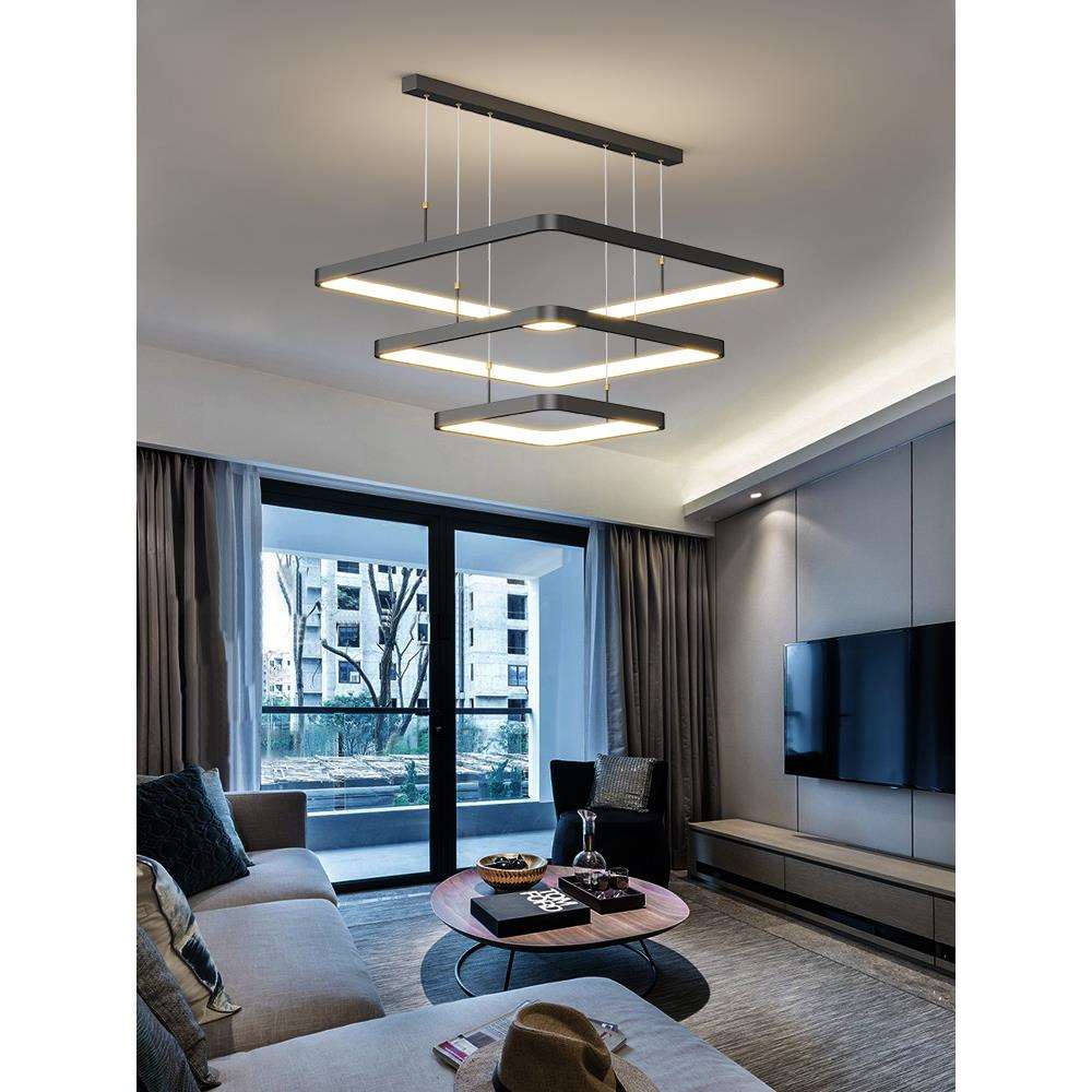 客厅吊灯极简北欧风格现代简约餐厅灯家用卧室灯全屋组合套餐灯具