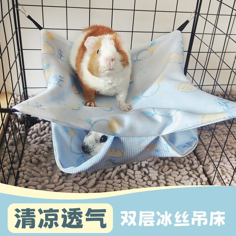 荷兰猪双层冰丝吊床鹦鹉