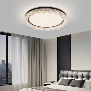 花朵房间卧室灯吸顶灯2025新款 创意个性 网红风浪漫房间主灯具中山