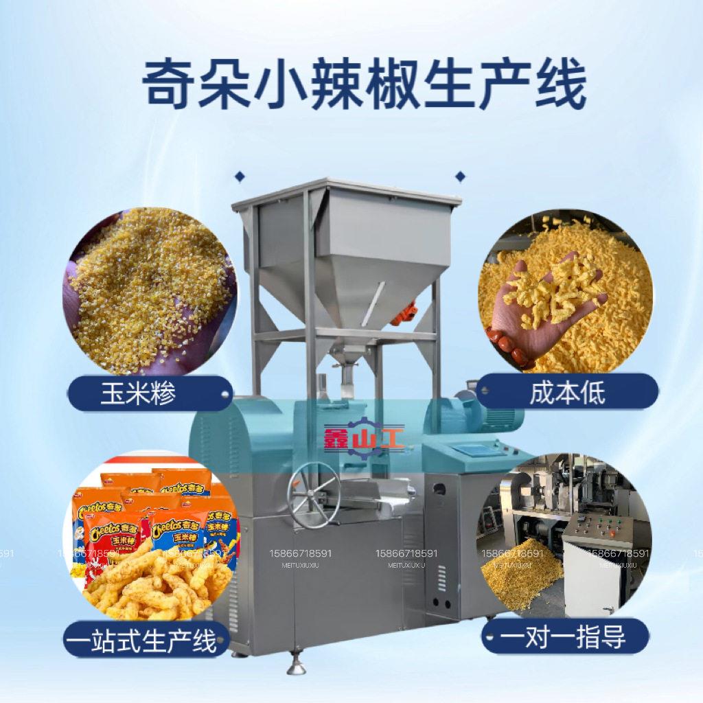 中小型通心粉生产线200-500公斤时产    螺旋意大利面挤压机