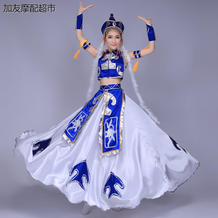 2019新款蒙古族服装鸿雁