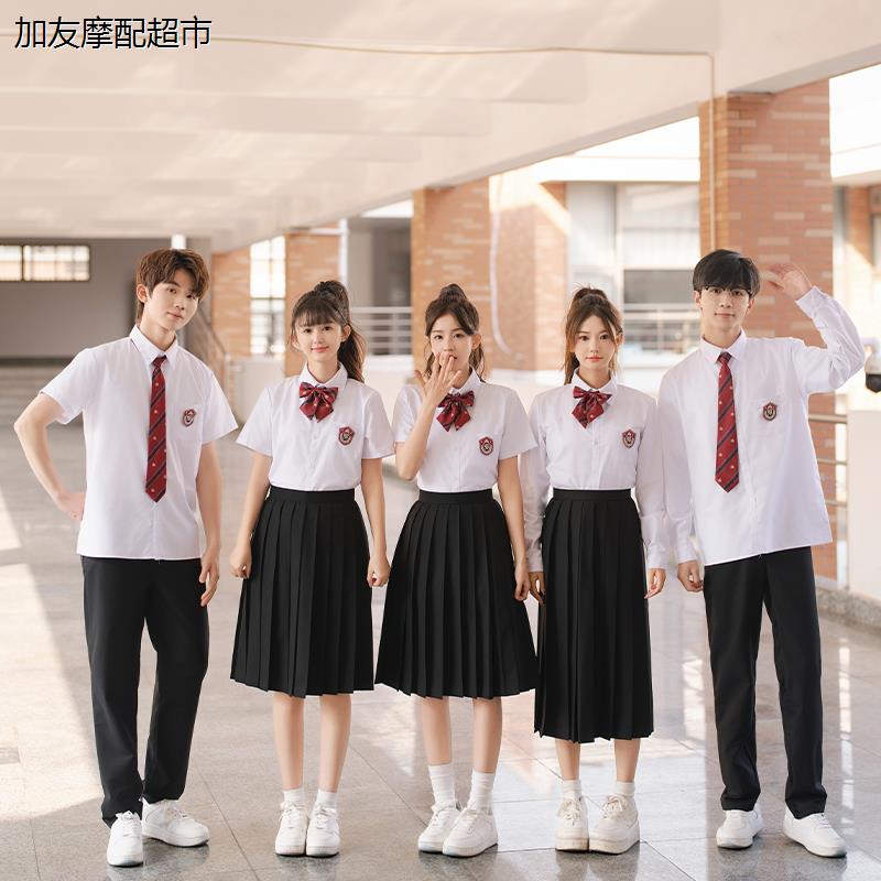 高中生班服长裙套装初中