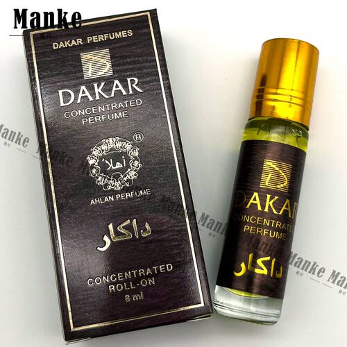 DAKAR进口迪拜沙特阿拉伯卡尔精油香水滚珠无酒精香水8毫升清新香