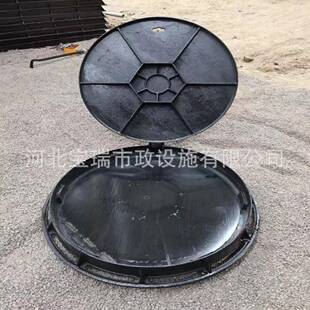球墨铸铁井盖重型E600井盖轻型绿化带人行道铸铁井盖市政排水现货