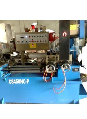 大型立式锯片全自动数控CS450NC高速铝切机张家港管材切割机