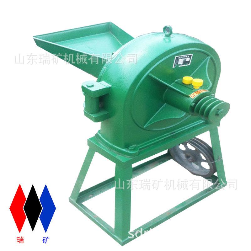 药材干货粉碎机小型家用两相220v玉米小麦打粉机饲料杂粮磨粉机