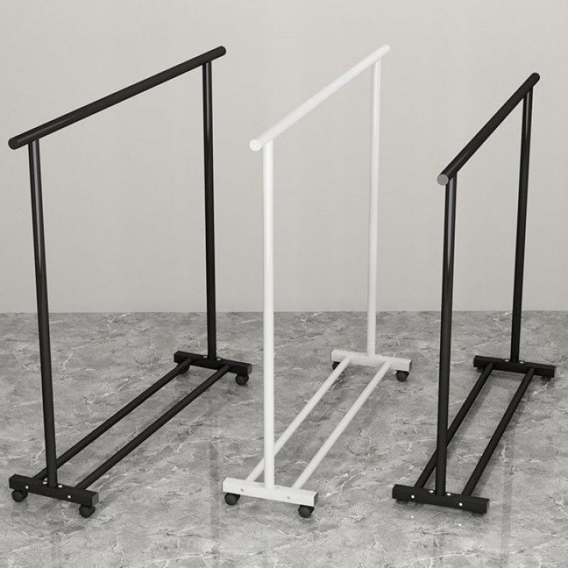 晾衣架落地立式家用结实卧室挂衣服架子阳台晾衣杆衣柜鞋架韩家