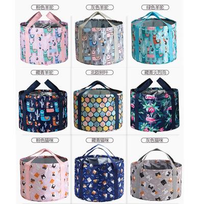 便携式水桶多功能泡脚袋可折叠泡脚桶旅行户外洗脚盆洗漱盆洗衣桶