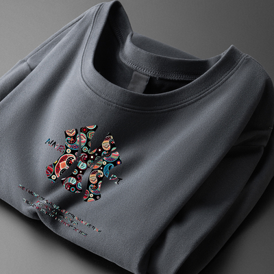 2025新款双面绒保暖短袖t恤德绒打底衫男秋冬季加绒加厚磨毛半袖