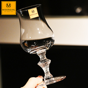MG手工水晶玻璃高脚专业威士忌洋酒杯子品鉴闻香杯烈酒杯礼盒套装