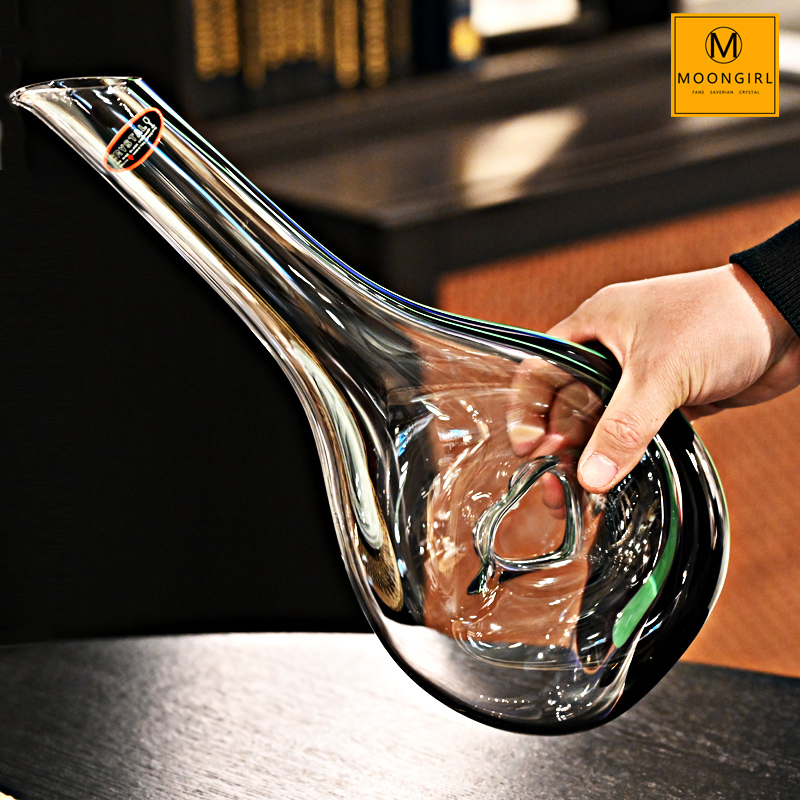 moongirl手工水晶玻璃醒酒器套装