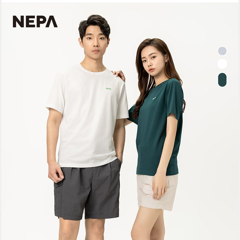 NEPA新品印花T恤男女款中性图片