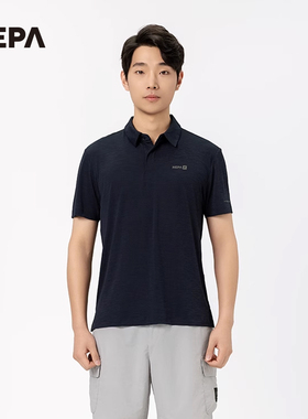 NEPA耐葩24年春夏新品男款POLO运动户外舒适凉爽轻便T恤7K35211