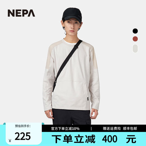 NEPA圆领T恤舒适男女款卫衣