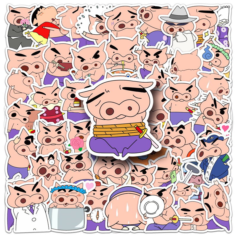 肥嘟嘟左卫门贴纸咕卡装饰DIY