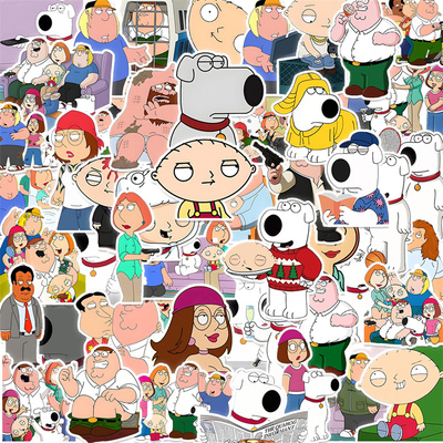 恶搞之家贴纸Familyguy水杯贴画