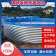 镀锌板养鱼帆布池养殖池刀刮布防水布大型果园蓄水池户外布帆鱼池