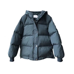 外套版 羽绒棉服女短款 面包宽松棉袄加厚学生新款 棉衣2024韩版 冬季