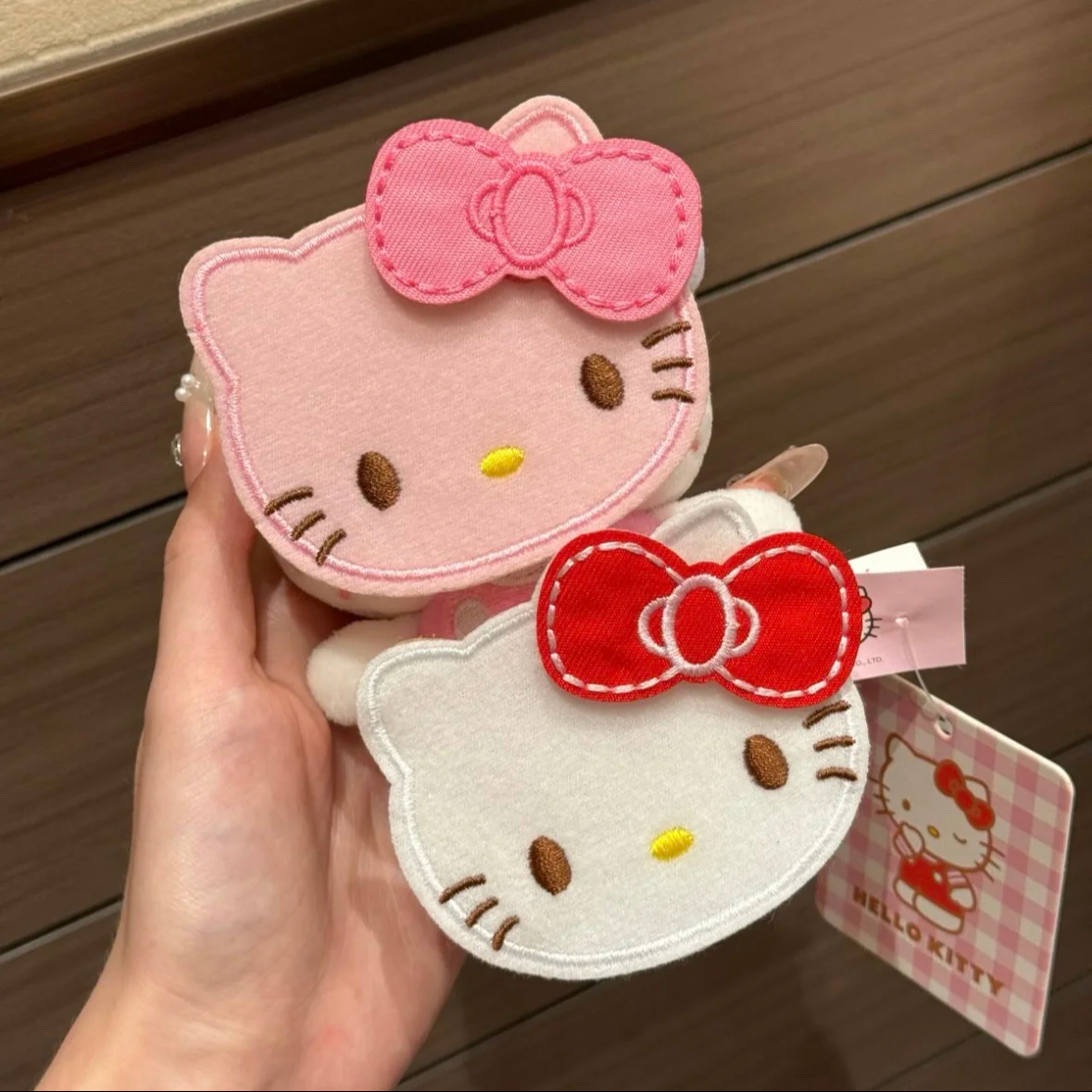 超可爱的KT脑袋!整理碎发魔术贴发卡化妆敷面膜无痕刘海贴粘发贴