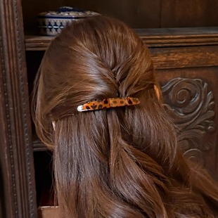 前额刘海插梳碎头发整理神器醋酸发夹女后脑勺倒插发梳头饰发卡子