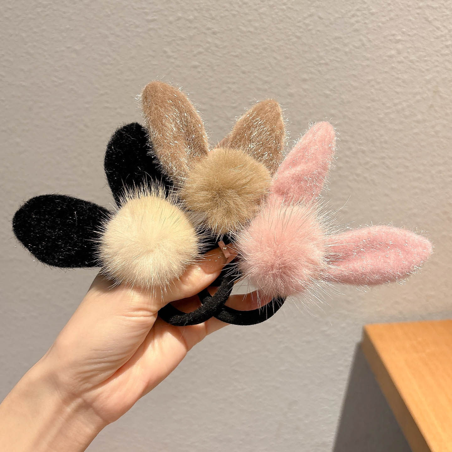 儿童高马尾发绳扎头发皮筋高弹力秋冬毛绒兔耳朵发圈女童头绳头饰,饰品/流行首饰/时尚饰品新,发饰,淘宝优惠券,粉丝福利购,淘宝优惠卷