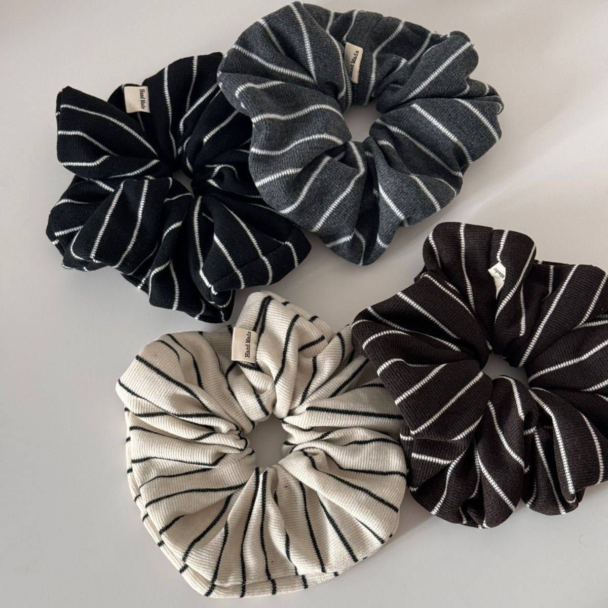 韩系针织条纹带标发圈穿搭高级感扎头发发绳发圈气质百搭新款发饰,饰品/流行首饰/时尚饰品新,发饰,淘宝优惠券,粉丝福利购,淘宝优惠卷