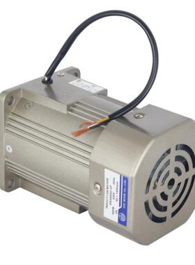 交流微减速电机光轴圆轴220V/380V 250W300W 2800转反向电机