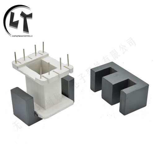 磁芯EE55C 一套立式4+4 加厚大功率高频变压器锰锌铁氧体