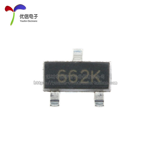 贴片 SOT-23 XC6206P332MR (662K) 3.3V 300MA 稳压芯片(20只)