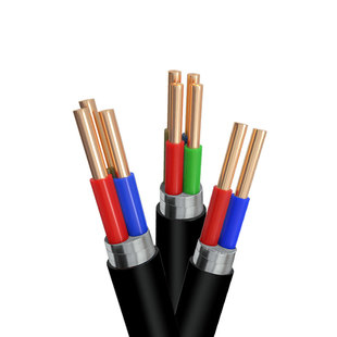 国标yjv22铠装电缆铜芯电缆线2 3 4 5芯1.5 2.5 4 X6平方铜线电线