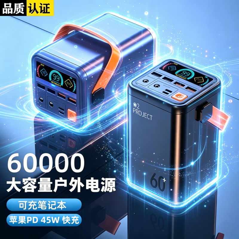 充电宝快充超大容量60000毫安