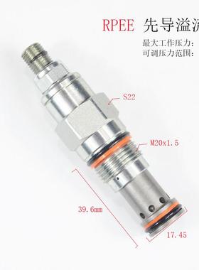 SUN型先导溢流阀RPEE/C可调节压力阀RPGE/C