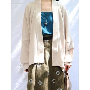 商商哲华汉禄宋代双排扣针织飞机袖唐毛绣花破裙春秋汉