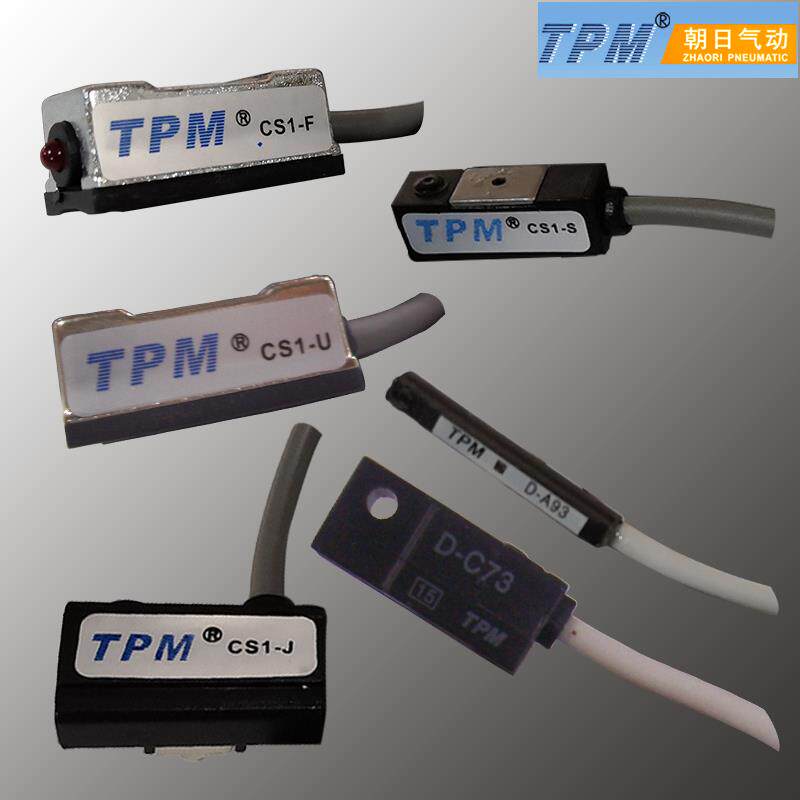 TPM朝日气动缸磁性感应开关传感器CS1-J CS1-F CS1-U S D-A93 C73
